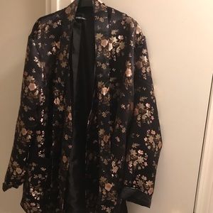WORN ONCE asian-inspired blazer